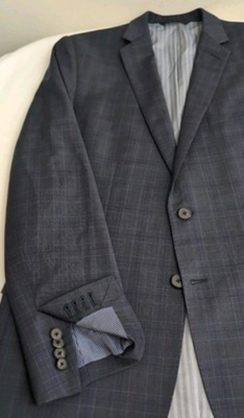Banana Republic Guabello Connoisseur Men 2Btn Surgeon Cuff Sport Coat Size 40R/S